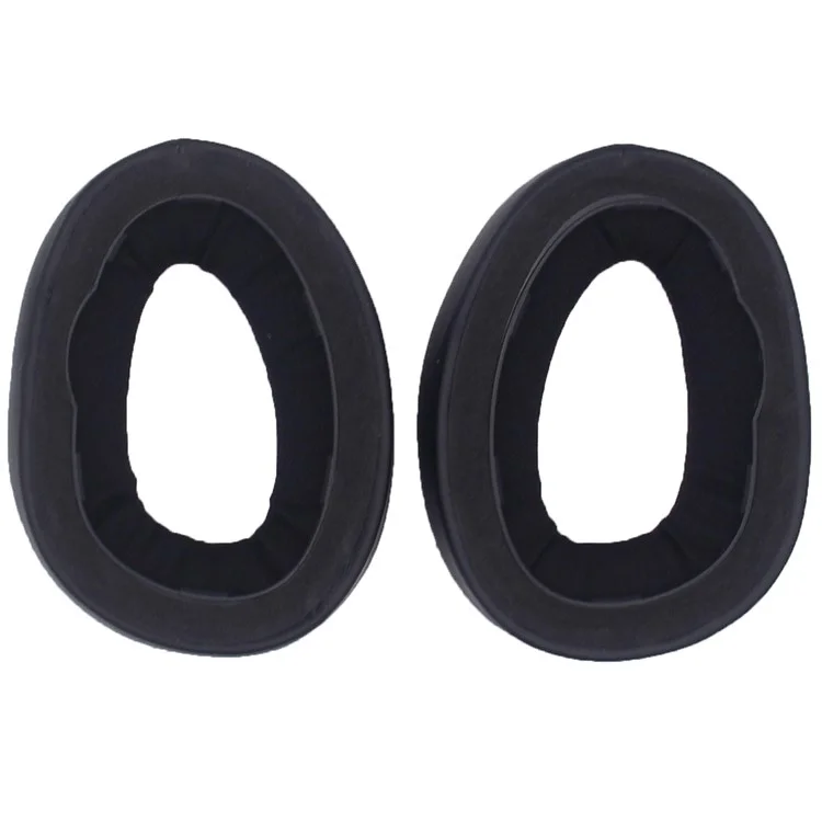 JZF-479 For EPOS H3PRO Hybrid 1 Pair Headphone Earpads Replacement Earmuffs - Black Velvet