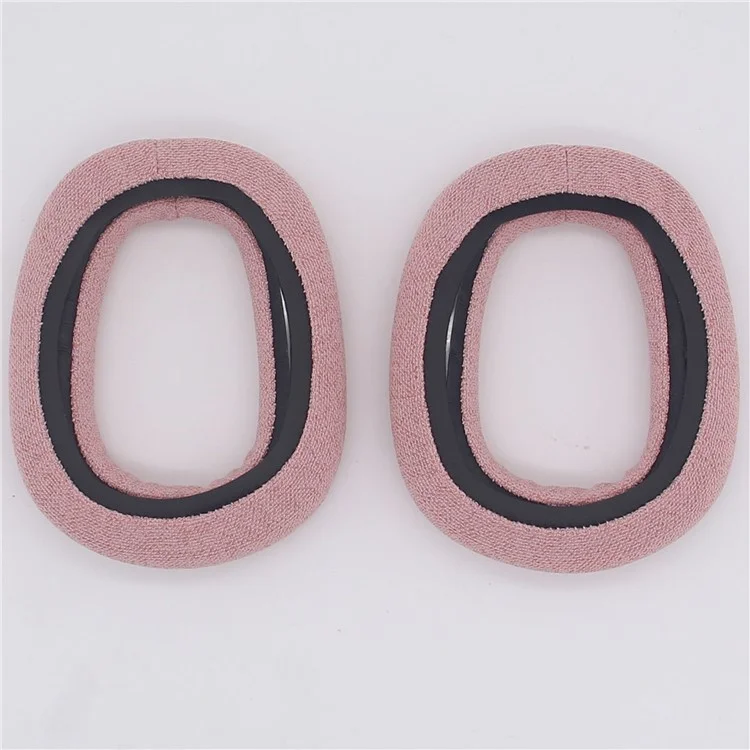 JZF-476 Für Logitech Zone Vibe 100 Baumwolle Leinen Kopfhörer-Ohrpolster Ersatz Ohrmuscheln - Rosa