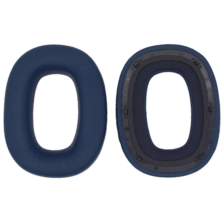 JZF-474 para Bowers & Wilkins Px8 / Px7 S2 Auriculares Almohadillas de Proteína de Cuero Reemplazo de Orejeras - Azul