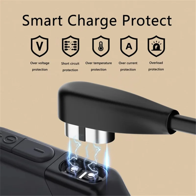 For Shokz OpenComm / AS800 / AS810 / AS700 / AS660 / S661 Bone Conduction Earphone 1m USB A Plug Charging Cable Magnetic Charger