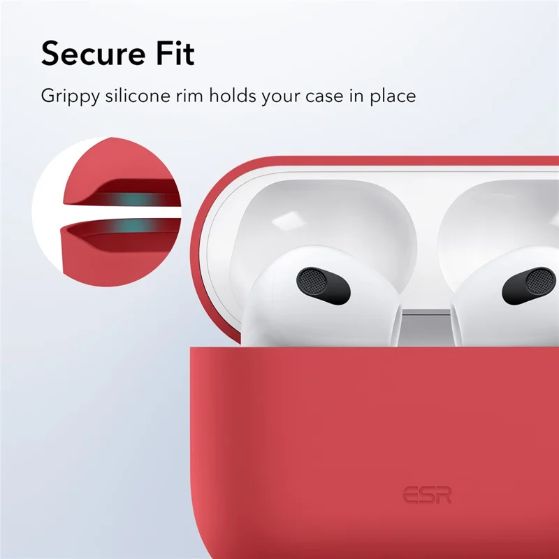 ESR Bounce Carrying Series Case for Apple AirPods 3 Bluetooth-compatible Earbuds TPU+PC Protective Cover