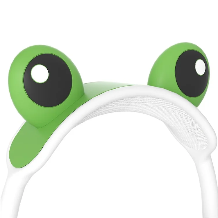 Per AirPods Max Frog Design Liquid Silicone Headphone Earmuff Shell + Headbeam Cover - Verde