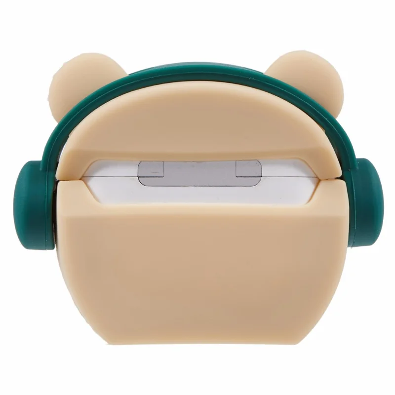 Para Apple AirPods 3 Fones de Ouvido Bluetooth Capa de Silicone Protetora de Headset Urso com Mosquetão
