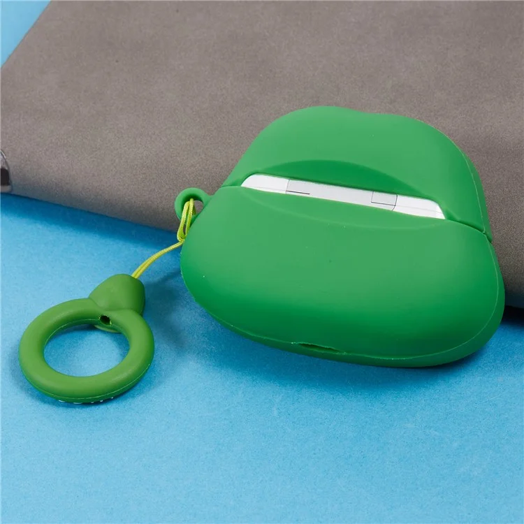 Per Apple AirPods Pro Bluetooth Earphones Custodia Protettiva in Silicone a Forma di Avocado Cartoon