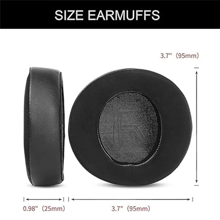 Per Dell Alienware AW510H / AW310H Gaming Headset Cooling Gel + Memory Foam Ear Cushions con Crowbar