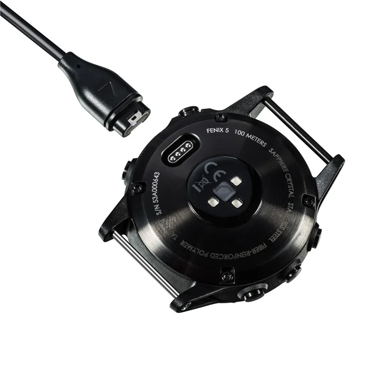 Cable de carga rápida de 100 cm Smart Watch USB para Garmin Venu 2/2S/Fenix 7S/7X