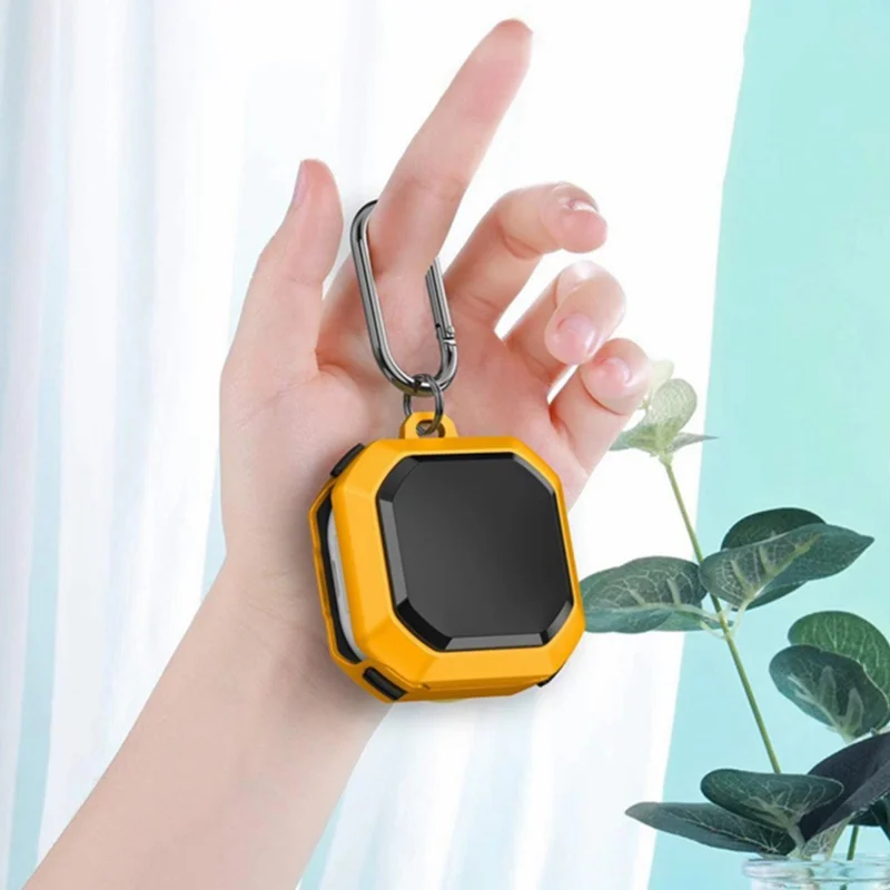 For Samsung Galaxy Buds FE / Buds2 Pro / Buds2 / Buds Pro / Buds Live Bluetooth-compatible Earphone Cover TPU+PC Anti-Drop Case - Yellow