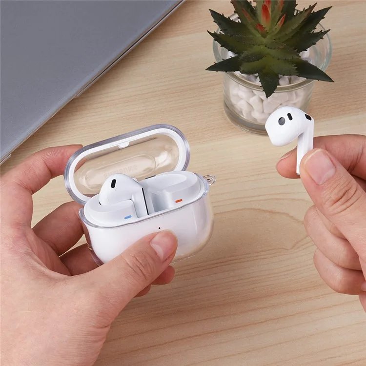 Für Samsung Galaxy Buds3 Case Clear PC Bluetooth-Ohrhörer Schutzhülle