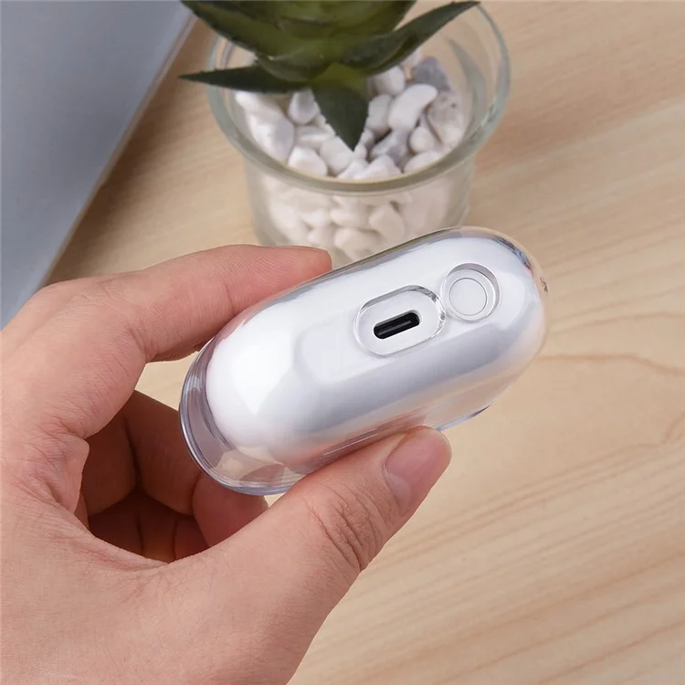 Für Samsung Galaxy Buds3 Case Clear PC Bluetooth-Ohrhörer Schutzhülle