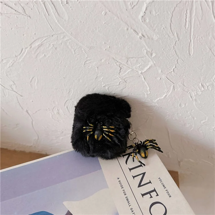 Pour Apple AirPods avec boîtier de charge sans fil (2019) / AirPods avec boîtier de charge (2019) / (2016) Étui TPU moelleux avec pendentif pour l'Halloween