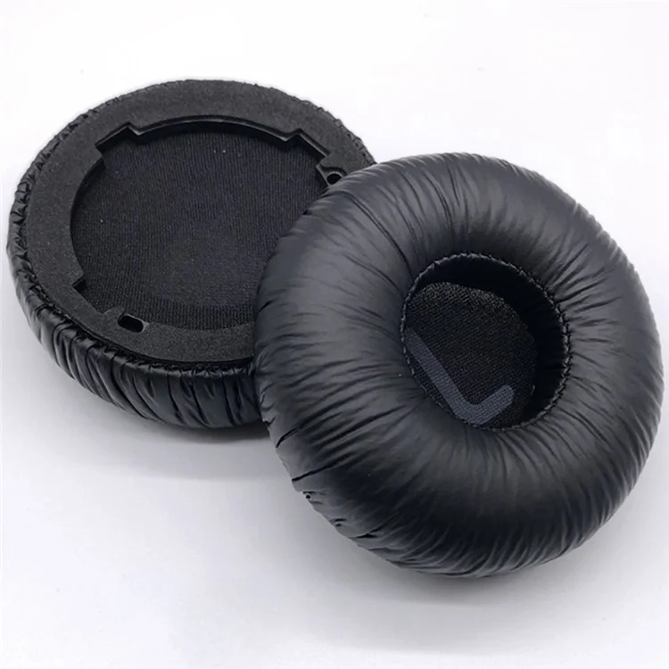 1 Pair For JBL Tune 600BTNC / Tune 660NC Headphone Earpads Leather+Sponge Earmuffs - Black