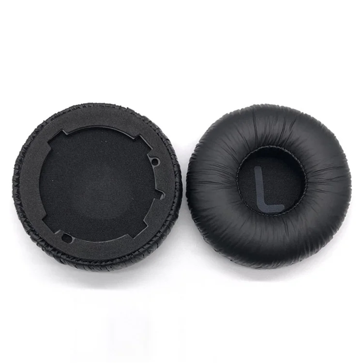 1 Pair For JBL Tune 600BTNC / Tune 660NC Headphone Earpads Leather+Sponge Earmuffs - Black