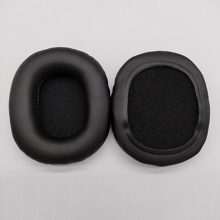1 Par para Áudio-Technica ATH-PRO5 / ATH-SX1a / ATH-M50X / ATH-M40 / ATH-M30 / ATH-M20 / ATH-M10 Almofadas de Fone de Ouvido - Preto