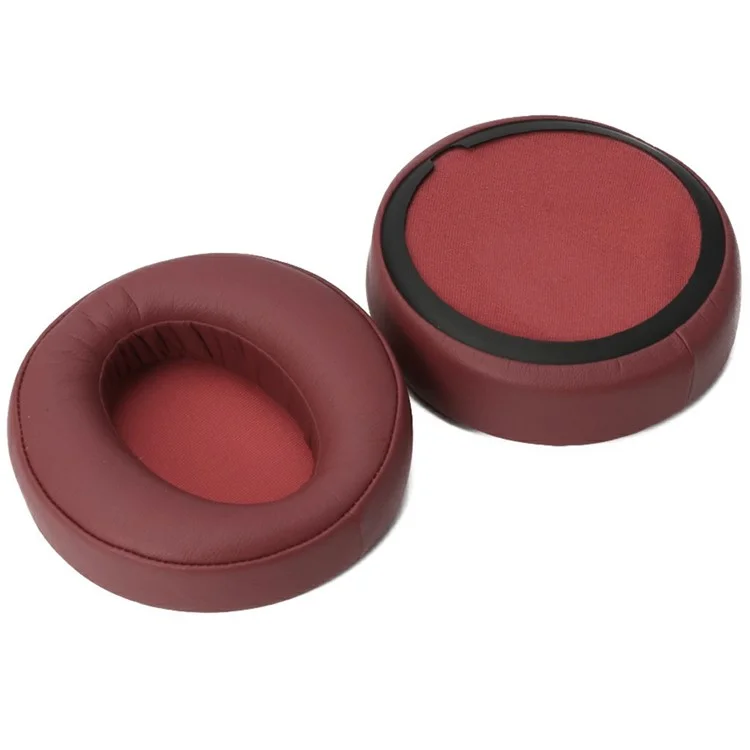 1Pair For Sony MDR-XB950BT / XB950B1 Replacement Earpads Headphone Cushions Ear Pad - Red