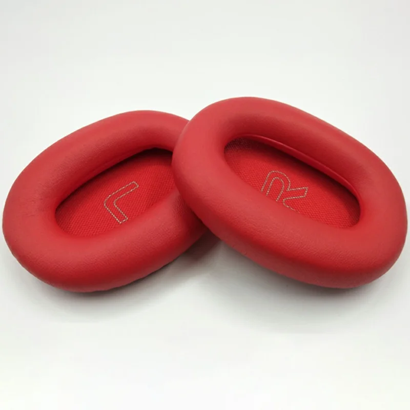 1Pair For Edifier W820BT / W828NB Replacement Earpads Headphone Cushions Ear Pad - Red