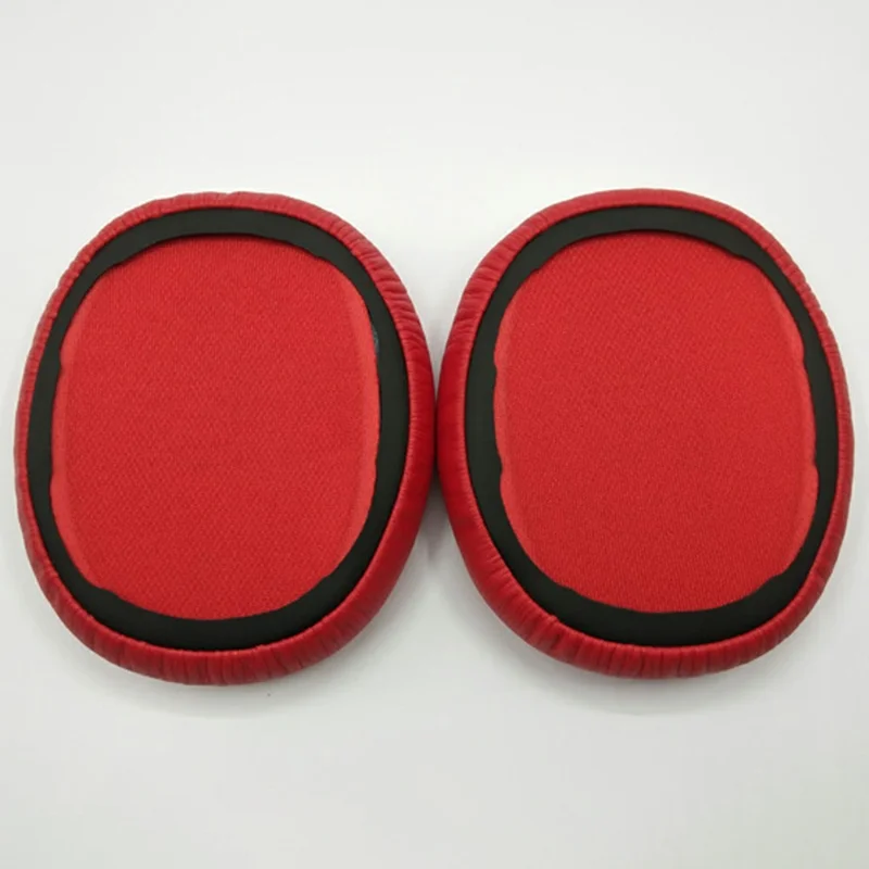 1Pair For Edifier W820BT / W828NB Replacement Earpads Headphone Cushions Ear Pad - Red