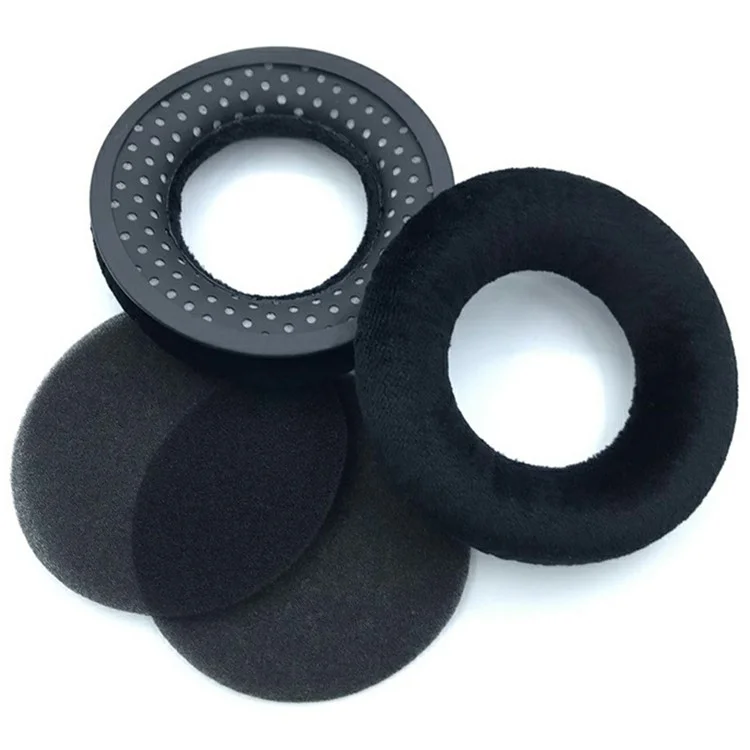 1 par de almohadillas de repuesto para Beyerdynamic T5p / T1 / DT 440 / DT 990 / DT 880 / DT 770 PRO - Negro