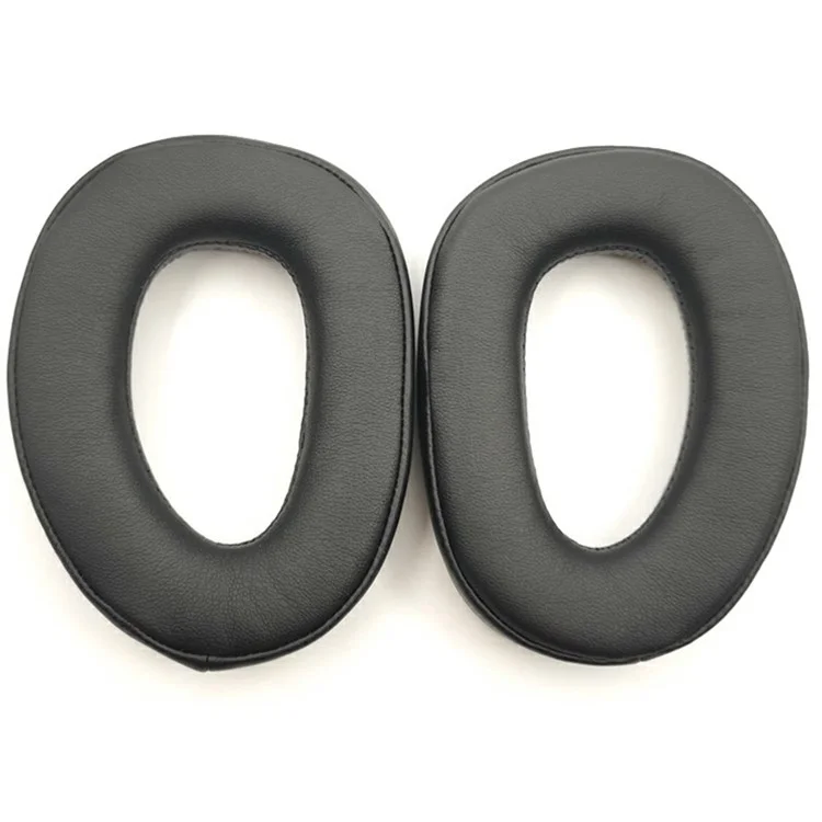 1 Par de Almofadas de Reposição para Sennheiser GSP 300 / 301 / 302 / 303 / 350 / 370, Pretas