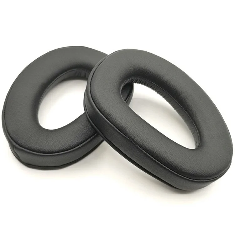 1 Par de Almofadas de Reposição para Sennheiser GSP 300 / 301 / 302 / 303 / 350 / 370, Pretas