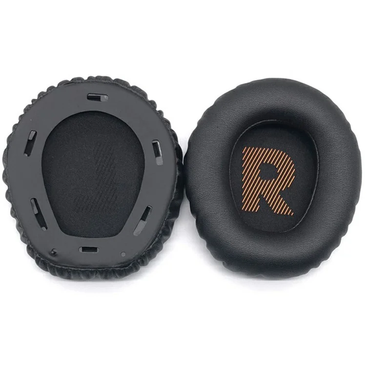 1Pair For JBL Quantum 360 / 350 Headphone Ear Pads Protein Leather Earmuffs - Black