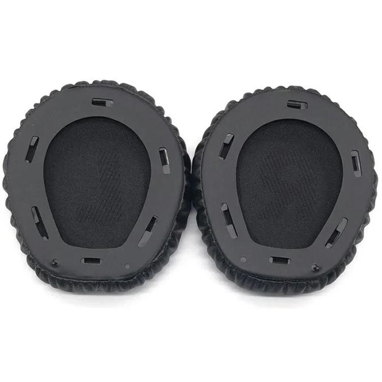 1Pair For JBL Quantum 360 / 350 Headphone Ear Pads Protein Leather Earmuffs - Black