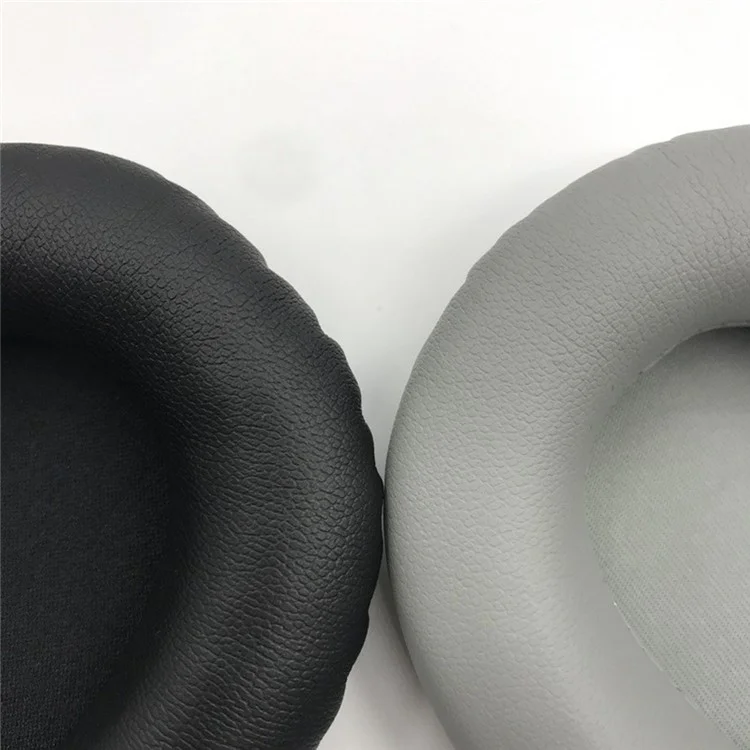 1Pair For Audio-Technica ATH-SR30BT Headphone Ear Pads Protein Leather Earmuffs - Black