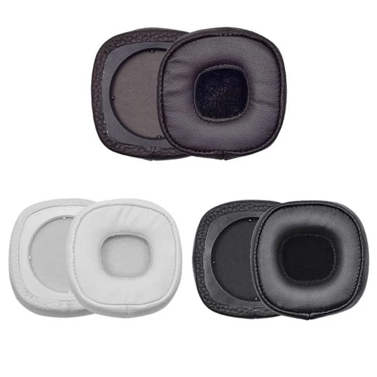 1 Pair Earpads Ear Cushions Earmuffs Replacement for Marshall Major III Bluetooth-compatible Earphone - Brown