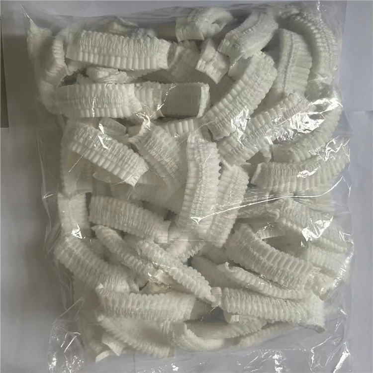 100Pcs 10-13cm Headphone Ear Covers Disposable Sanitary Non-Woven Earpad Covers - White