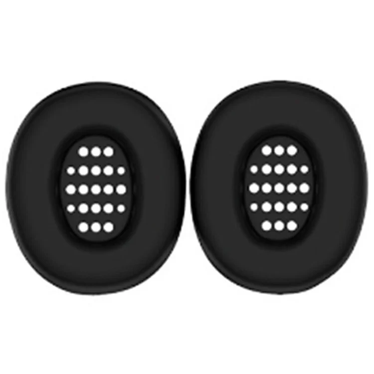 1 Pair Earpad Silicone Case for JBL Tune 770NC On-Ear Headphone Cushion Protective Cover - Black