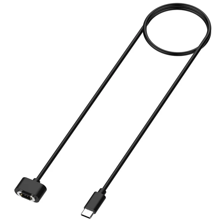 Câble de charge pour montre connectée Xiaomi Mitu Children Watch S1 - Cordon d'alimentation de 100 cm - Type-C / Noir
