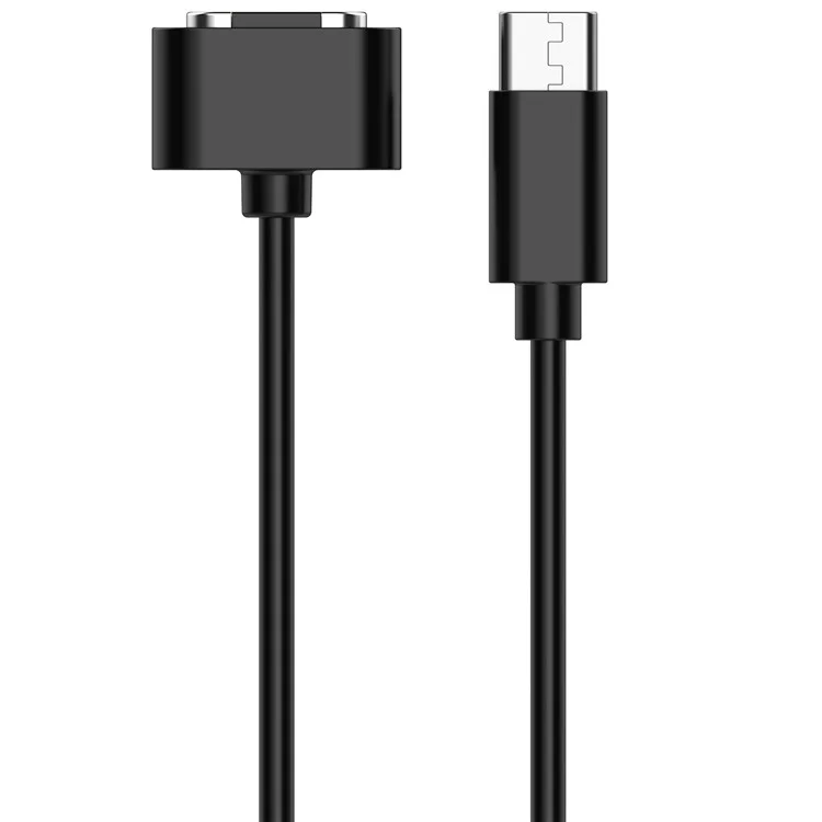 Câble de charge pour montre connectée Xiaomi Mitu Children Watch S1 - Cordon d'alimentation de 100 cm - Type-C / Noir