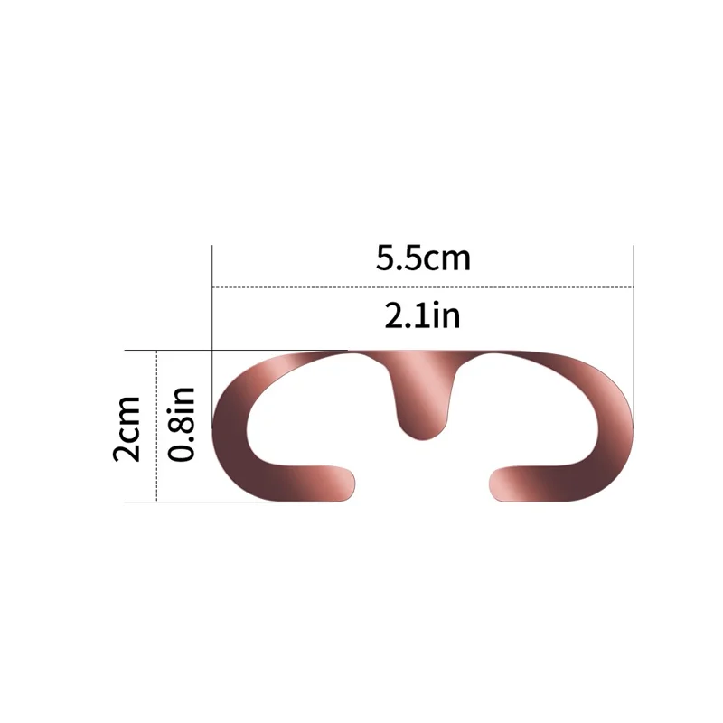 For Samsung Galaxy Buds3 Charging Case Bluetooth-compatible Earbuds Metal Sticker Anti-Dust Protective Decals - Rose Gold