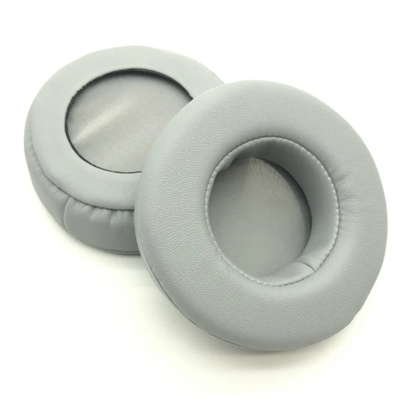 1 Pair For Edifier HECATE G2BT (Bluetooth-compatible Version) Headphone Earpads Leather+Memory Foam Ear Pads Cushions - Grey