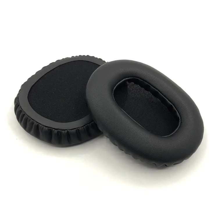 1 paio per Denon AH-MM400 Auricolari Earpads in pelle morbida + Memory Foam