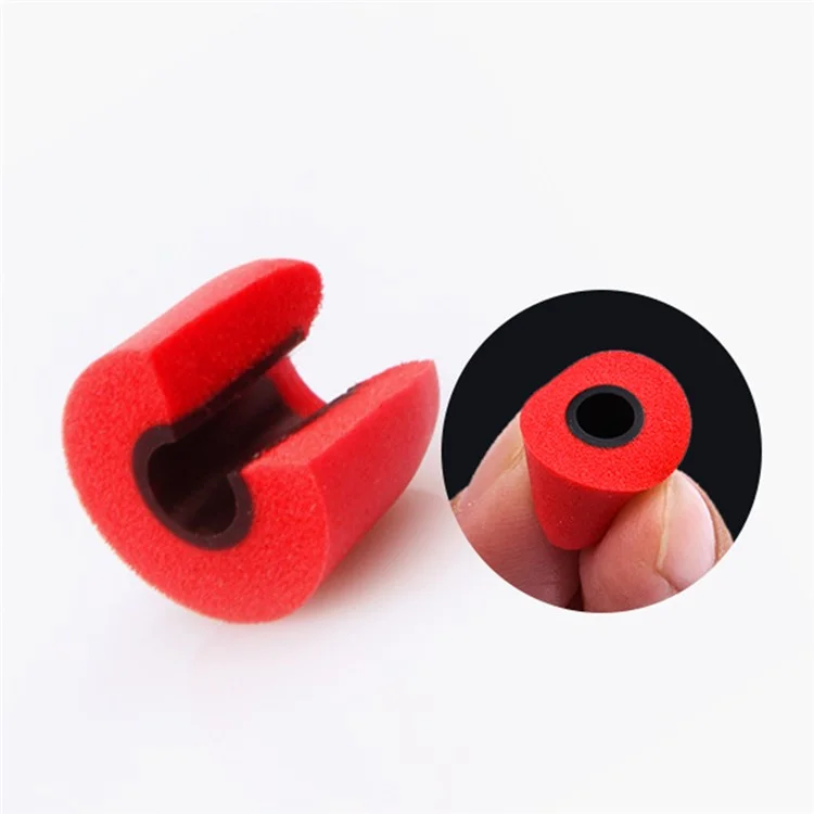 3 Coppie Trn Memory Foam Earbud Tips Sostituzione Spucio Piestre Per Arrebud Ar-ear Cuscini - Rosso