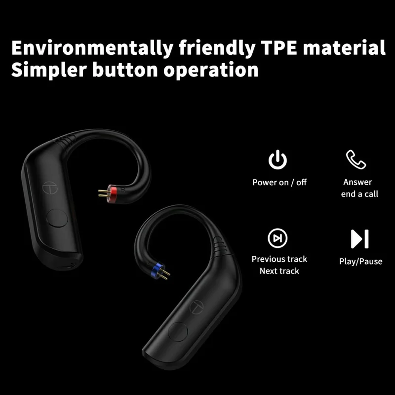 TRN BT20 Pro True Wireless Bluetooth-compatible 5.3 Earphone Module Pluggable Waterproof Large Cavity Headset Module - 0.78mm