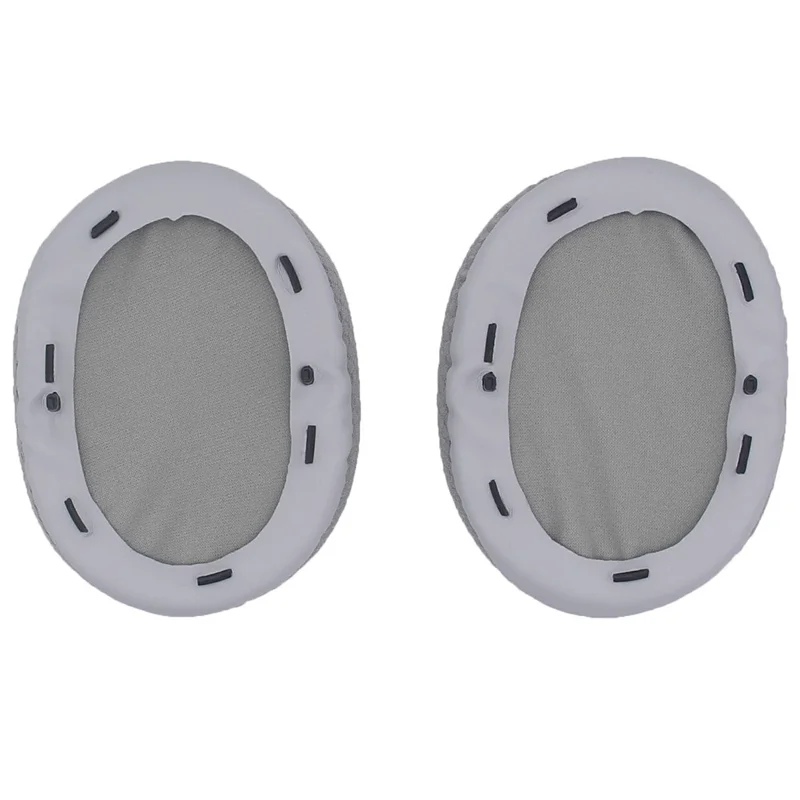 JZF-501 1 Pair for Razer Opus X Headphone Earpads Sponge+Mesh Cloth Ear Cushions - Grey