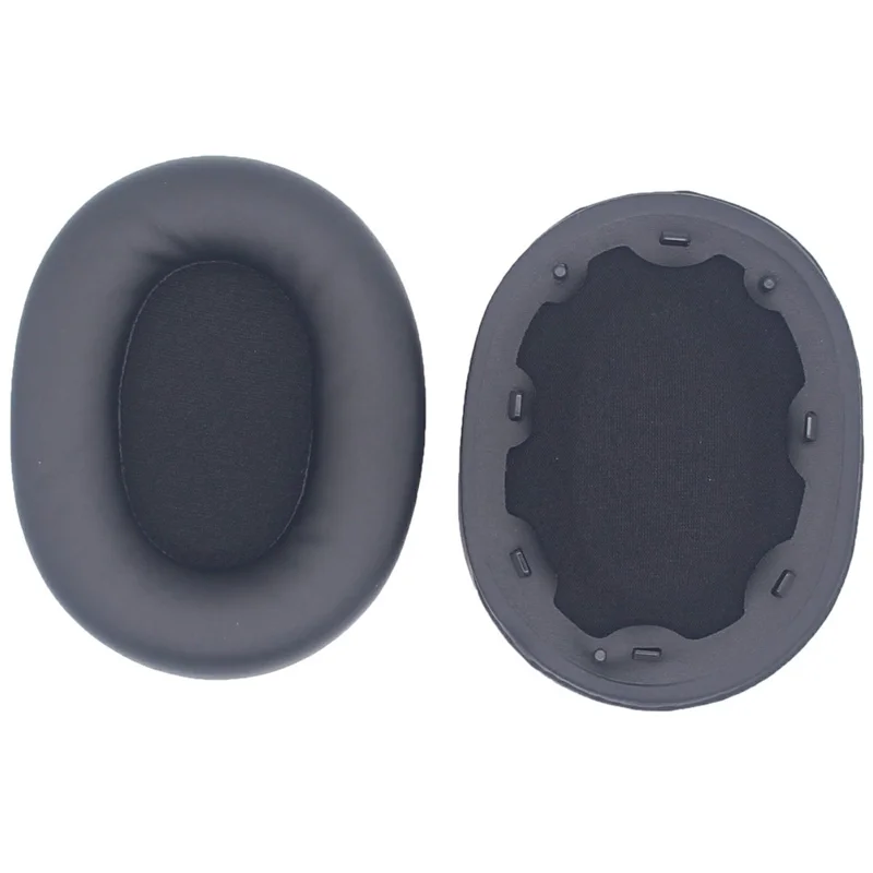 JZF-500 1 Pair for Sony INZONE H9 WH-G900N / INZONE H7 Headphone Earpads Protein Leather + Sponge Soft Ear Cushions