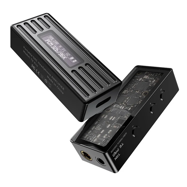 TRN TE Pro Portable Headphone Decoding Amplifier OLED Screen Lossless HiFi DAC Amplifier