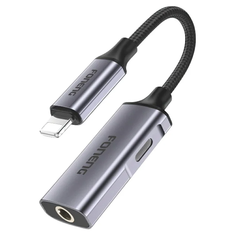 Foneng BM32 Portable ip à 3,5 mm + ip Câble Audio 2 en 1 Convertisseur ip 3,5 mm