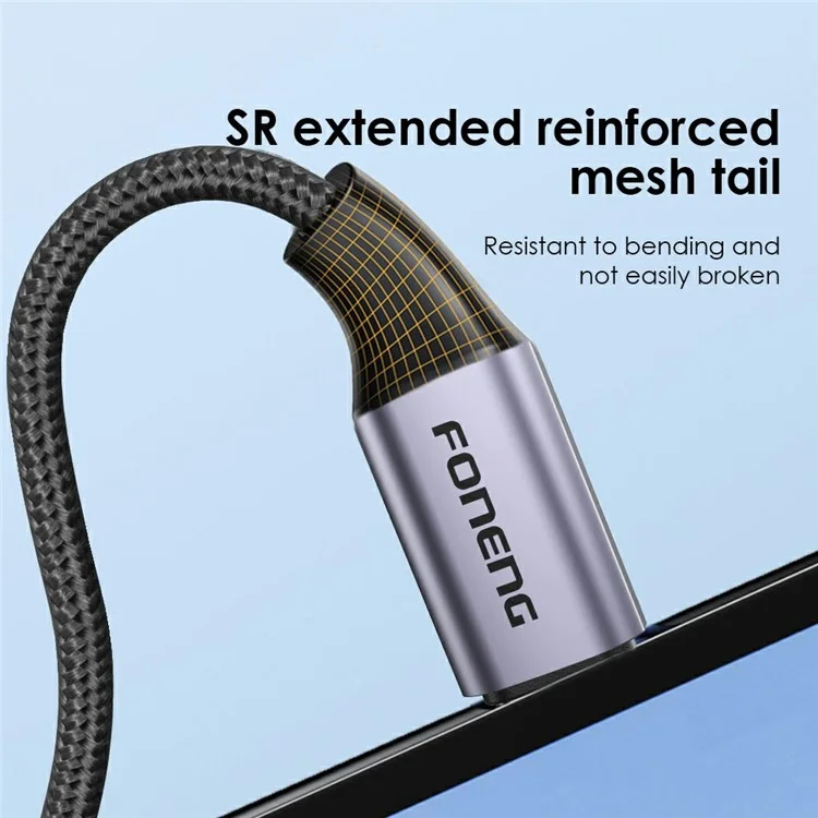 Foneng BM32 Portable ip à 3,5 mm + ip Câble Audio 2 en 1 Convertisseur ip 3,5 mm