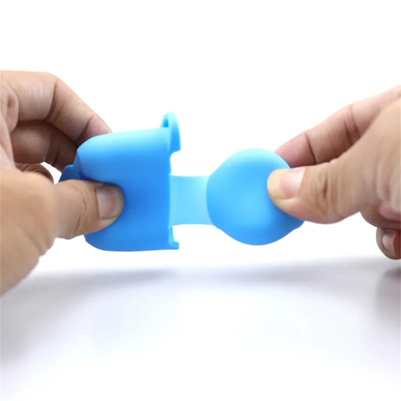 For Apple AirPods 4 Silicone Case Bluetooth-compatible Earphones Protective Sleeve with Hook - White