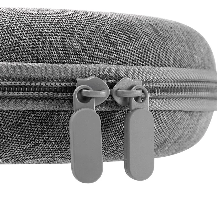 For AirPods Max with USB-C / Max EVA Storage Bag Headphone Carrying Case with 1 Pair Earpad Silicone Case - Grey