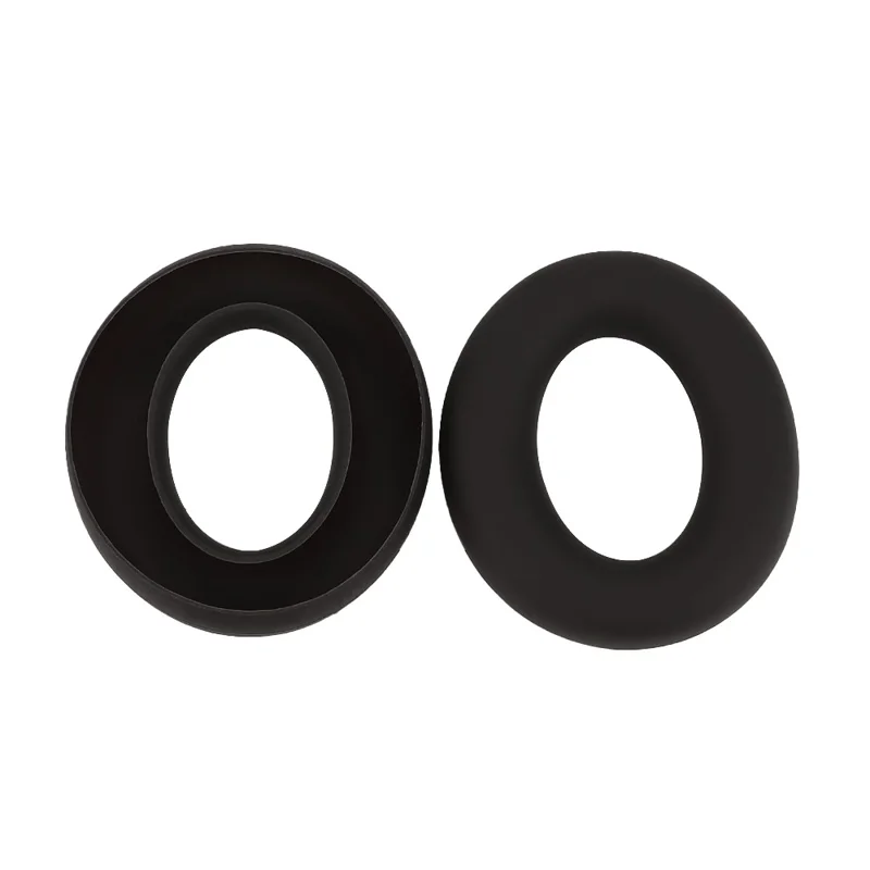For Anker Soundcore Space Q45 Headphone Silicone Earpad Cushion Cover + Headband Sleeve - Beige