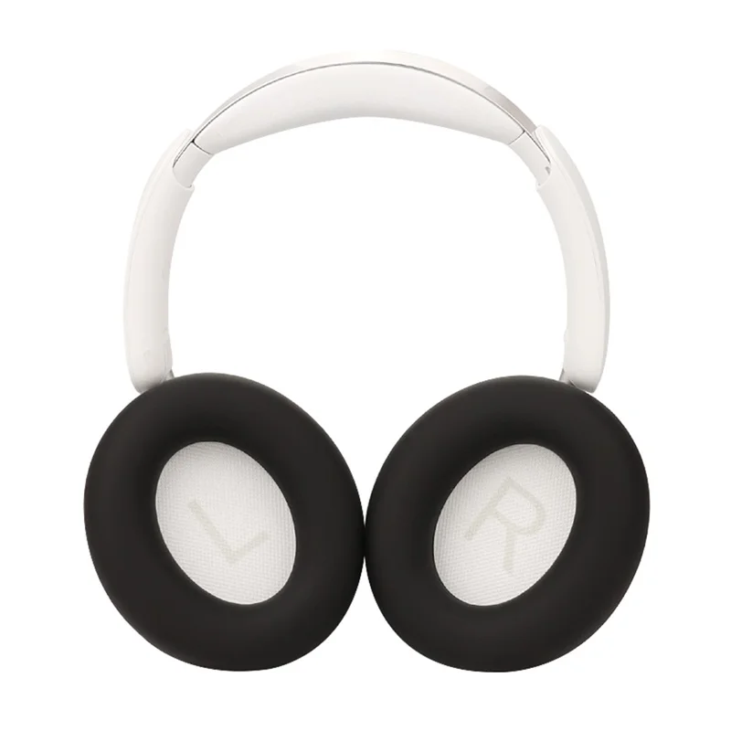 For Anker Soundcore Space Q45 Headphone Silicone Earpad Cushion Cover + Headband Sleeve - Beige