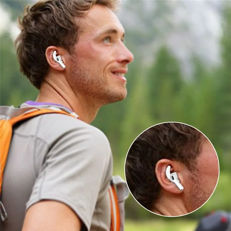 5 пар силиконовых насадок для наушников AirPods 4, защита от потери и пыли