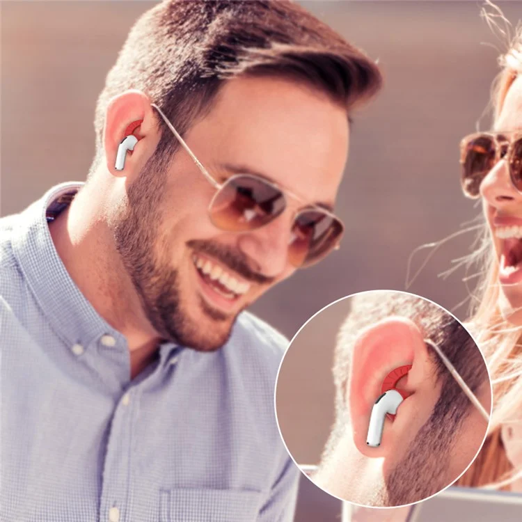 5 пар силиконовых насадок для наушников AirPods 4, защита от потери и пыли