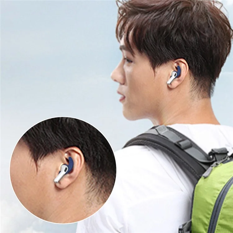 5 пар силиконовых насадок для наушников AirPods 4, защита от потери и пыли