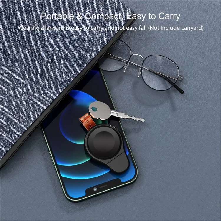 A01 Carregador sem fio USB para Apple Watch - Dock de carregamento magnético - Preto