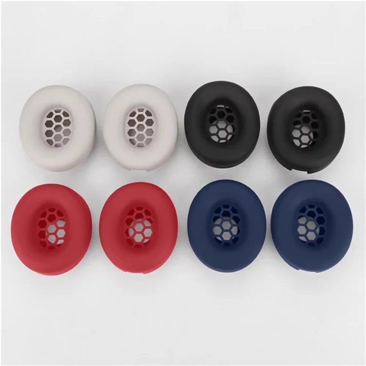 Capa de silicone para fones de ouvido Beats Studio Pro, almofada de proteção para ouvido, resistente ao desgaste e arranhões - Preto